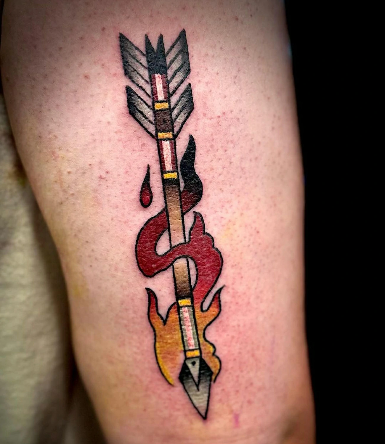 Traditional Arrow Tattoo