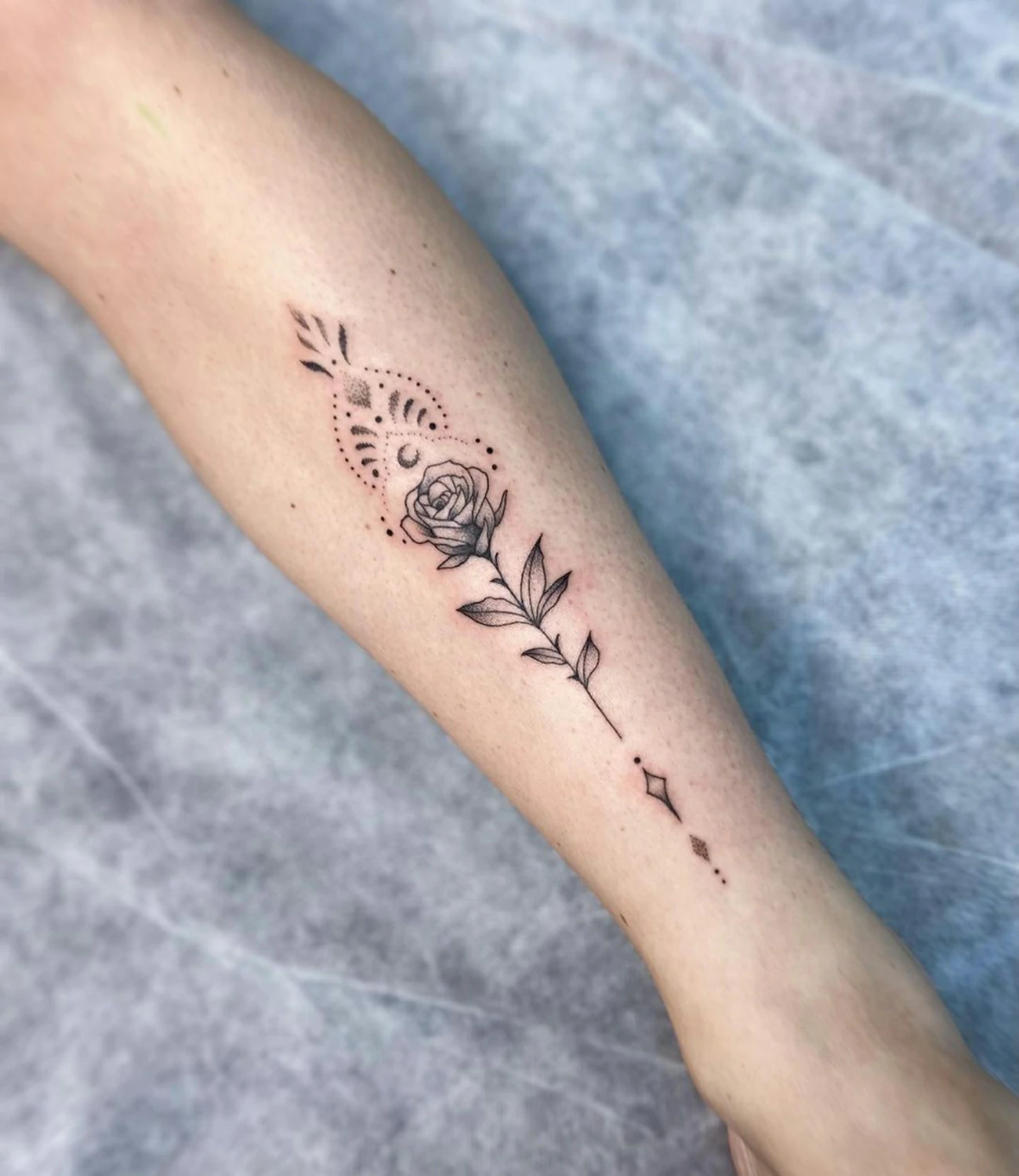 Feminine Girly Arrow Tattoos