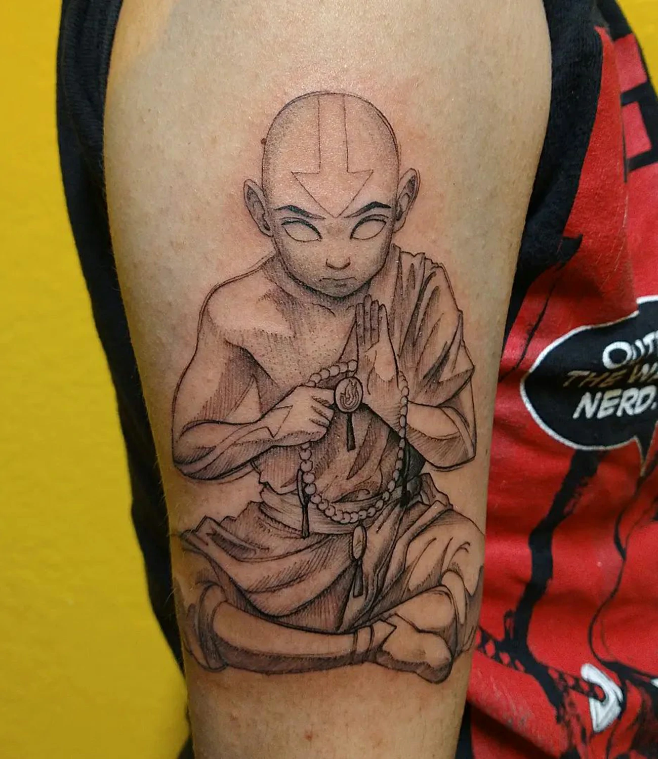 Aang Arrow Tattoo