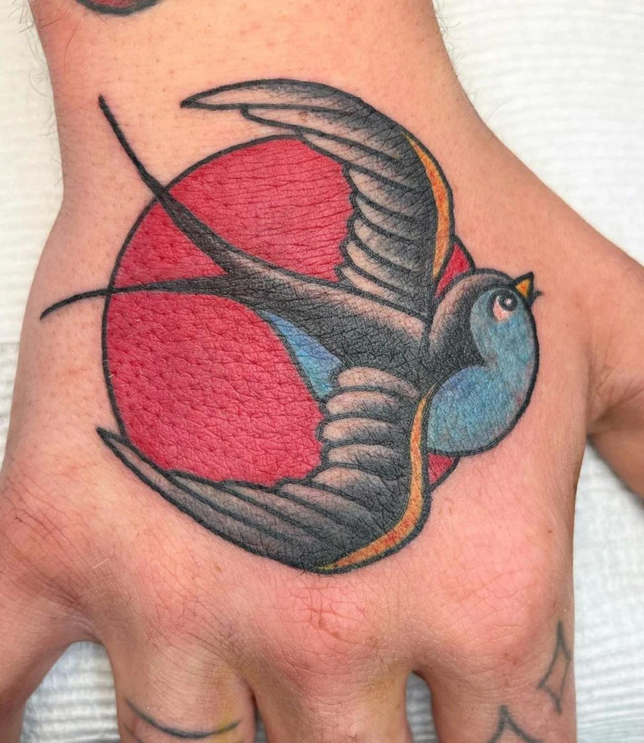 Sailor Jerry Swallow Tattoo