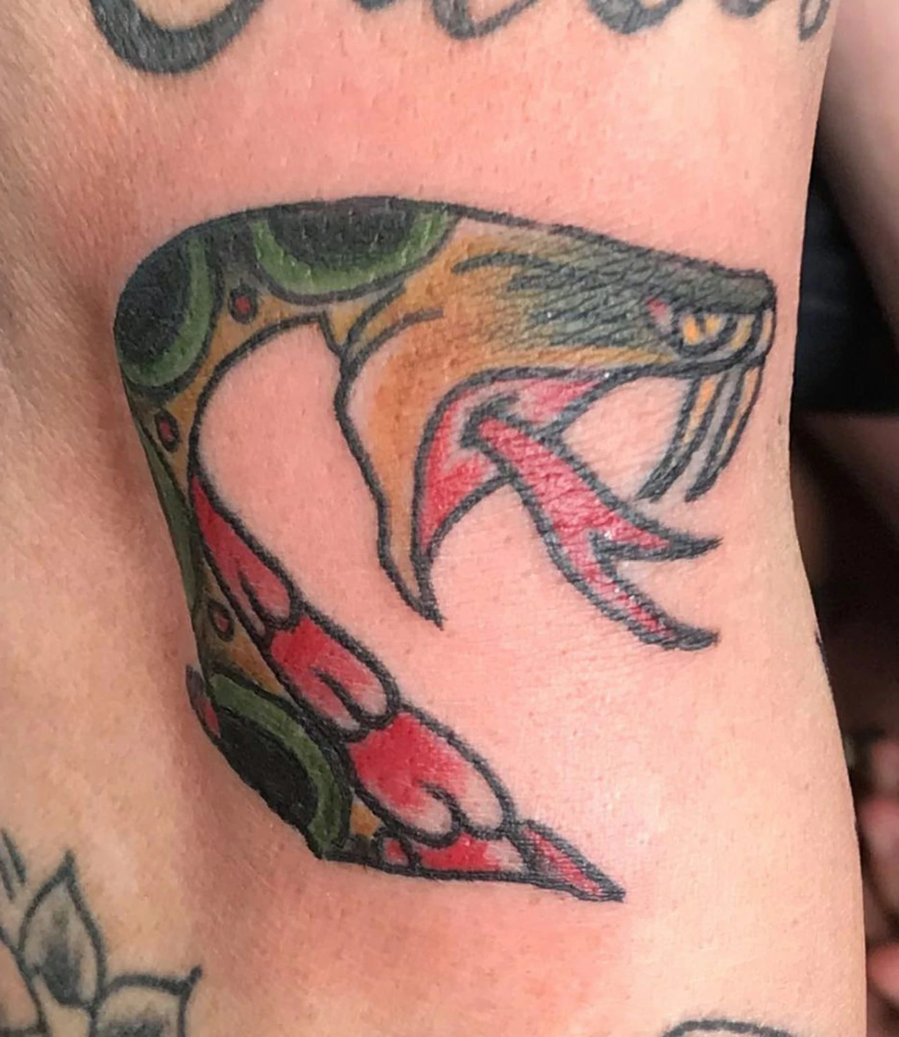 Sailor Jerry Snake Tattoo