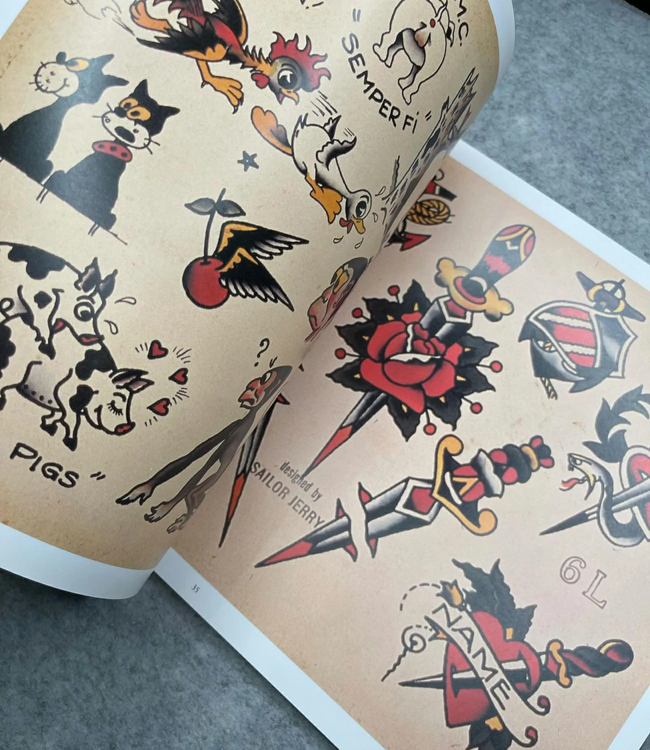 Sailor Jerry Tattoo Book