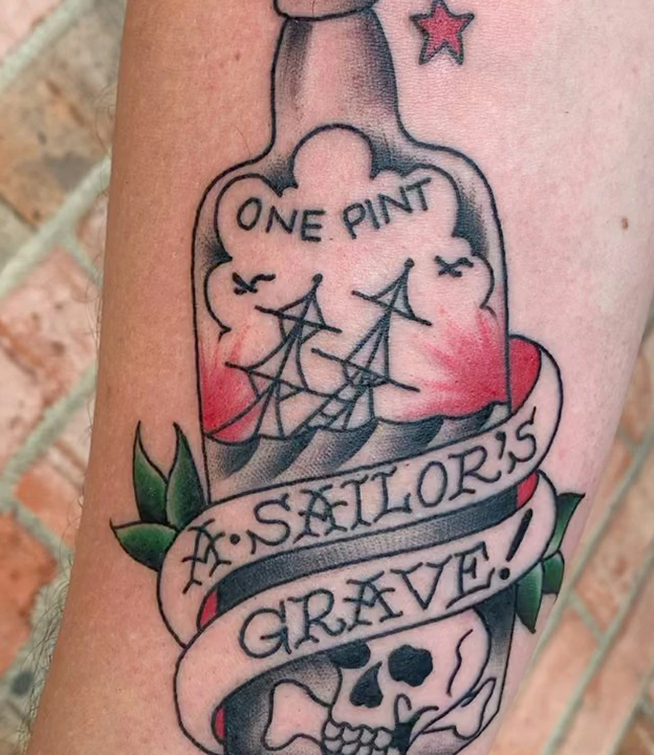 Sailor Jerry Tattoos Bottle