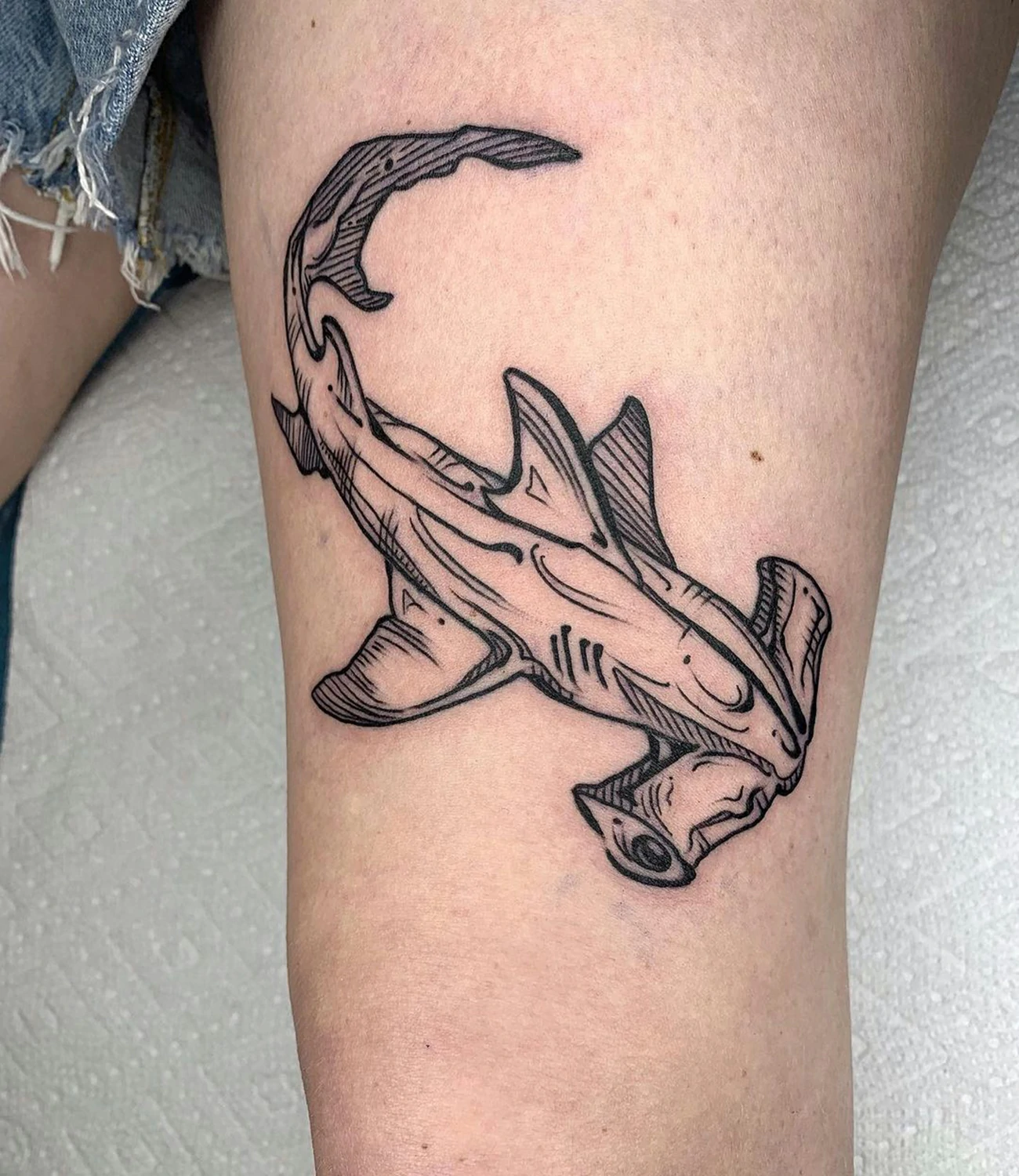 Hammerhead Shark Tattoo