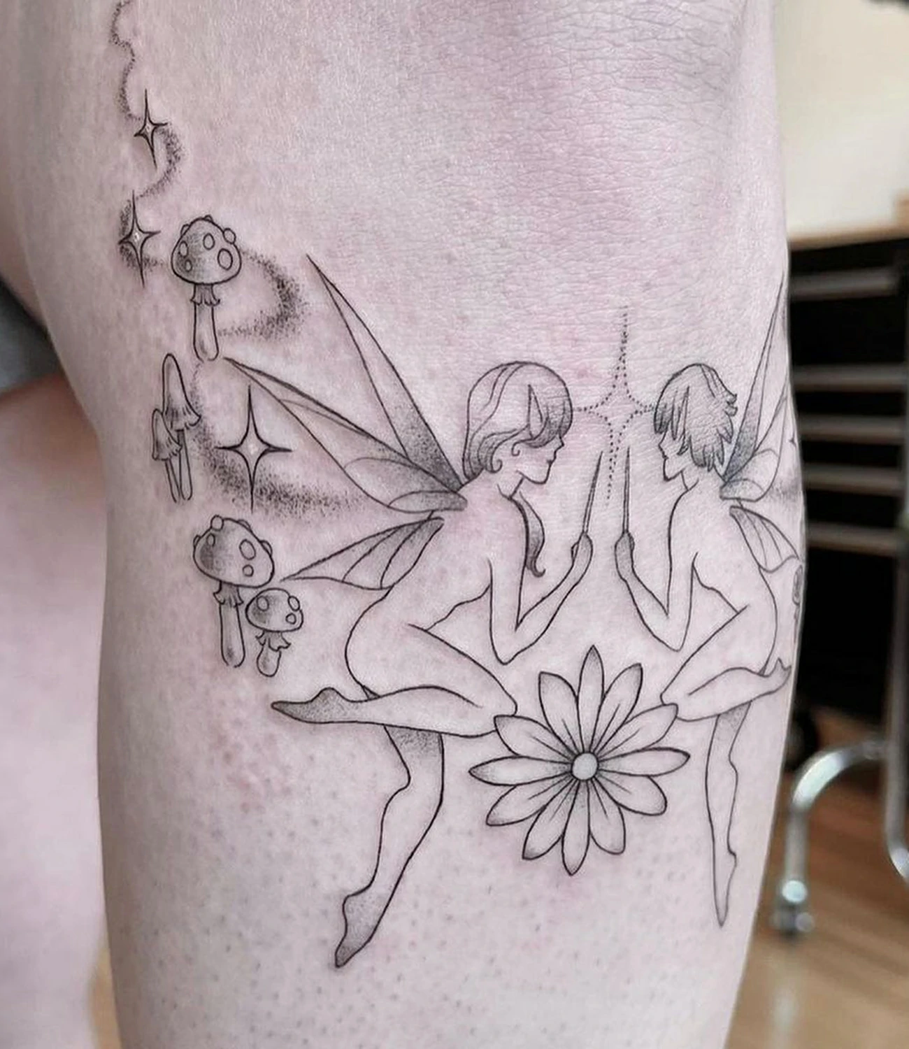 Cool Knee Tattoos